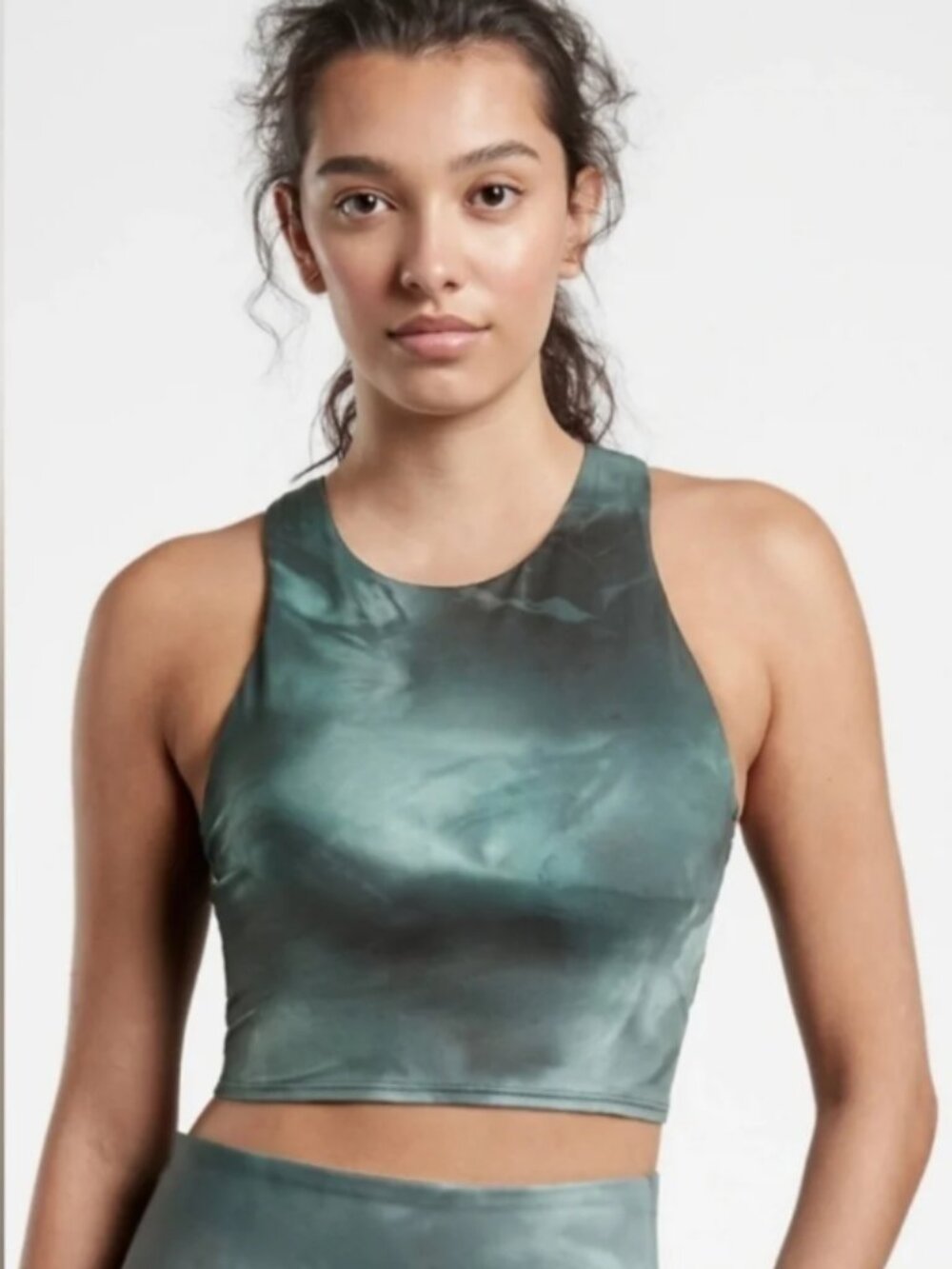 Athleta Conscious Crop sports bar green, size 3X NWT